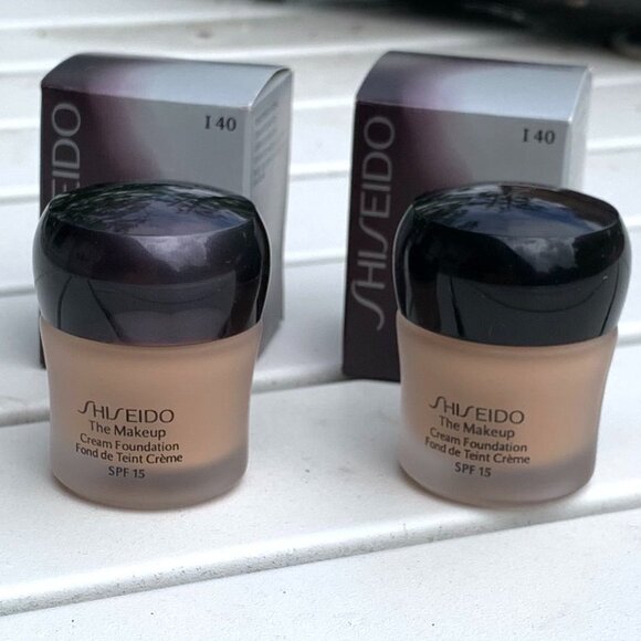 2pc Shiseido SPF15 The Makeup Cream Foundation Travel Mini - Picture 6 of 10